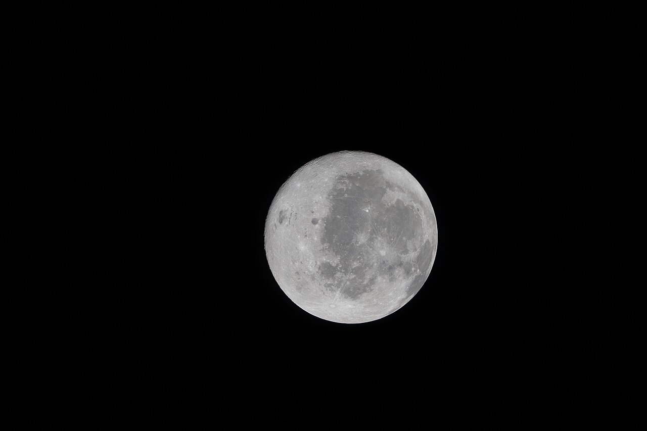 Il lato vicino della Luna da Artemis II